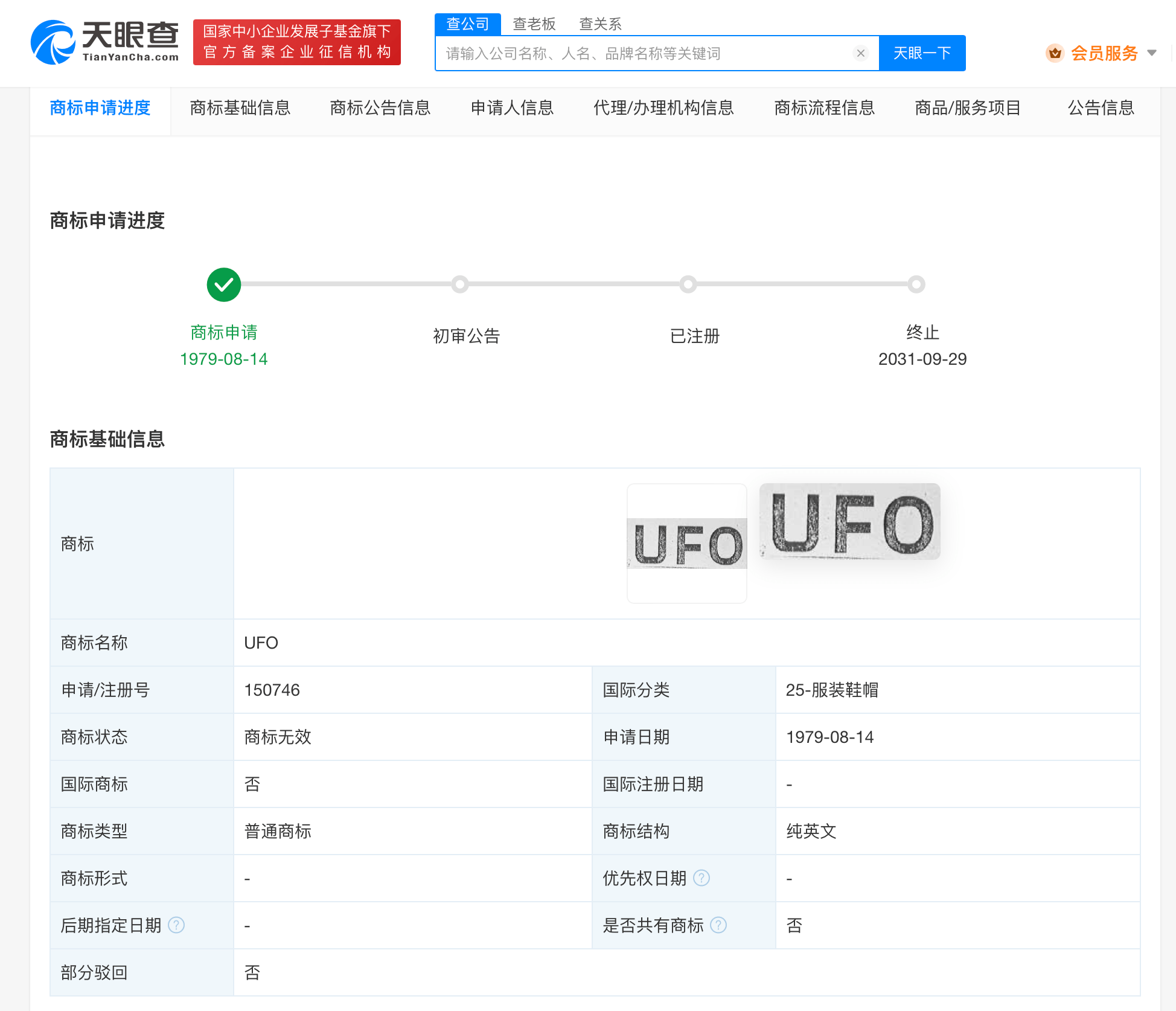 UFO外星人商标被多方抢注 UFO商标最早申请于1979年 全球首个承认外星生物存在的国家