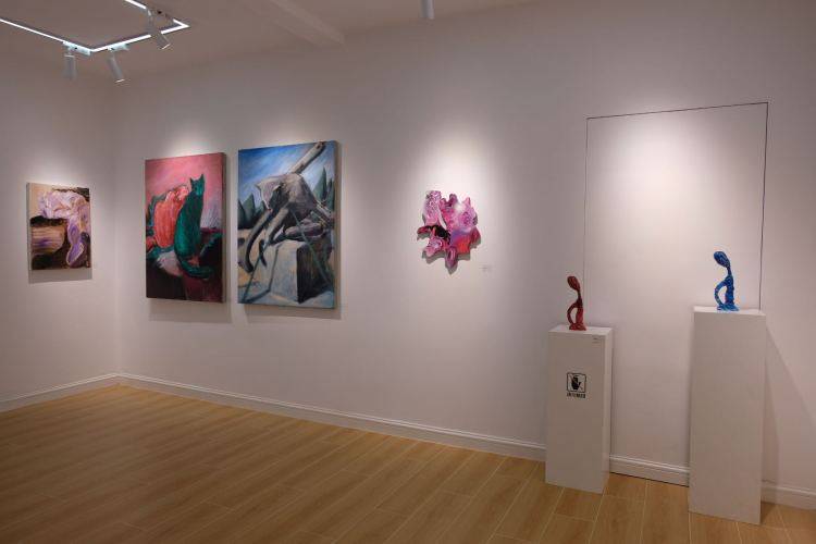 藏在村里的艺术空间<strong></p>
<p>金龟</strong>，坪山区金龟夕空间首个群展开幕