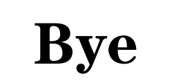 BYE是什么来自意思