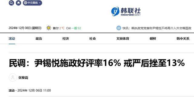 弹劾尹锡悦动议破产<strong></p>
<p>BTHEx</strong>，韩国执政党耍无赖：人不交、总统权力也不交
