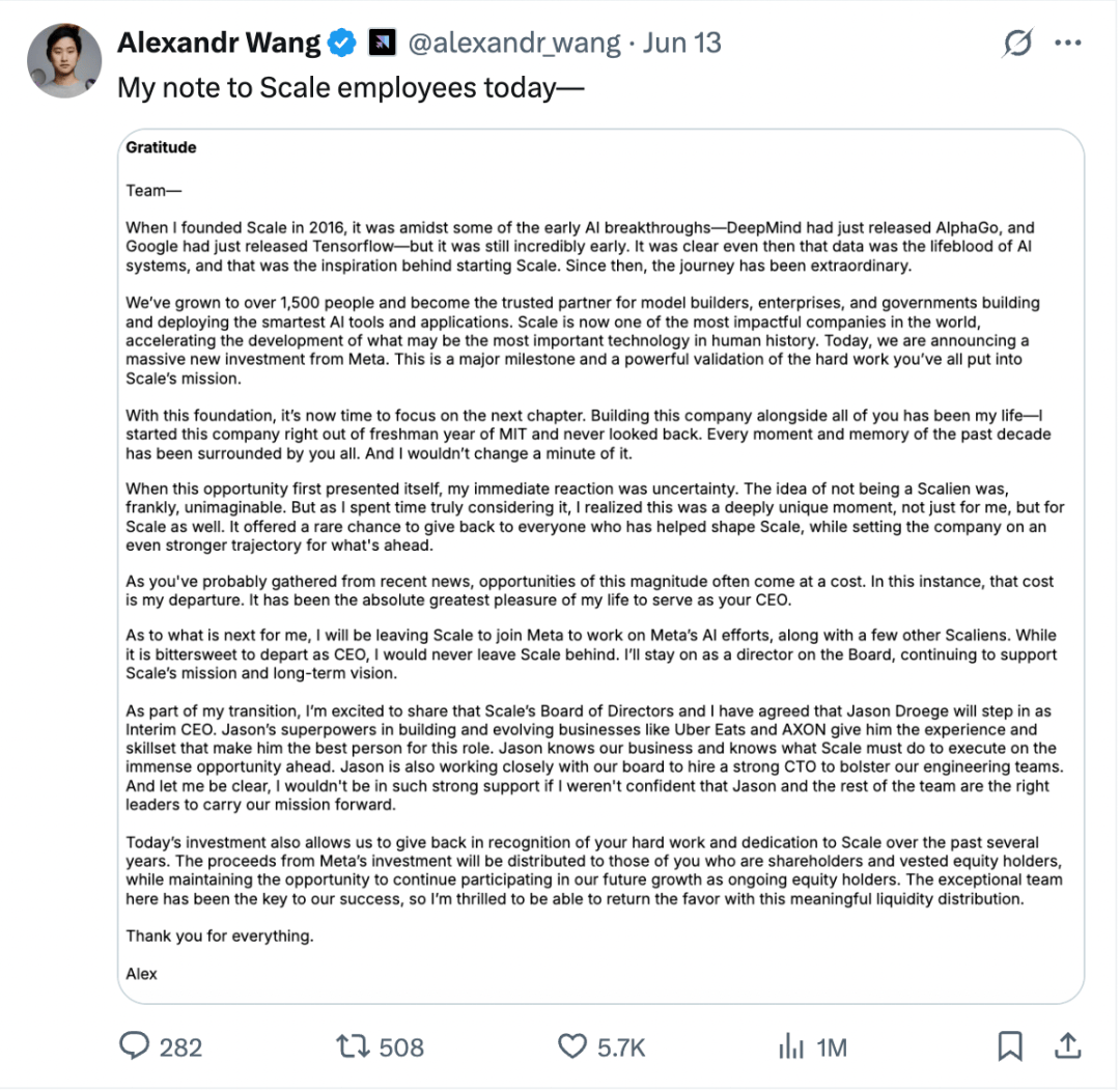 150亿美元！28岁华裔天才官宣加入Meta<strong></p>
<p>万元户</strong>，扎克伯格掀翻AI牌桌！
