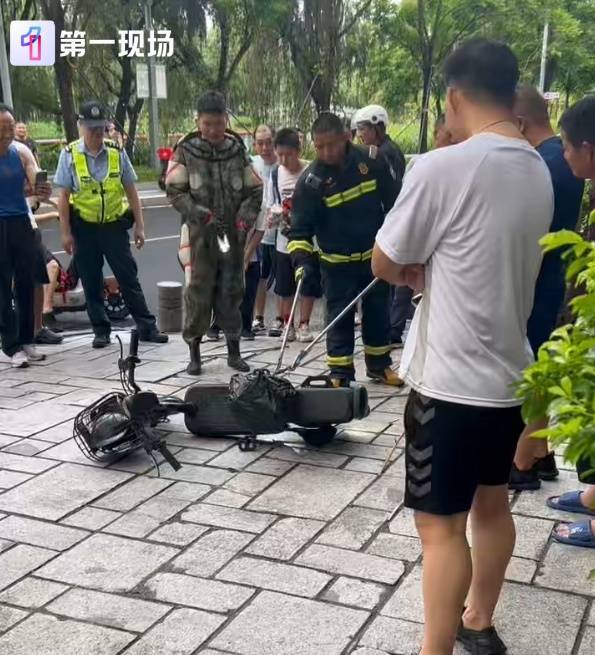女子骑电单车出门<strong></p>
<p>万元户</strong>，车里突然钻出1米多长蛇！高发期注意→