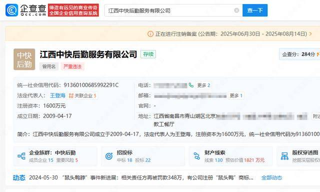 鼠头鸭脖涉事公司拟注销<strong></p>
<p>地基</strong>，决议解散