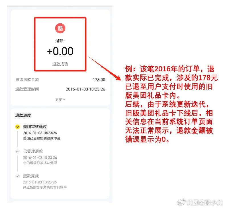 美团客服回应“退款未到账”：已修复退款信息滞后问题<strong></p>
<p>dog价格今日行情okex</strong>，将帮助用户追溯每一笔担心的订单